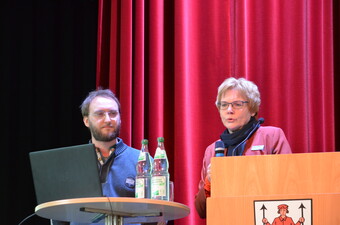 Dr. Karin Rather und Jens Amelung, LVG Lehr- und Versuchsanstalt fr Gartenbau Heidelberg, zu Aktuelles und Anforderungen bei der Stoffstrombilanz